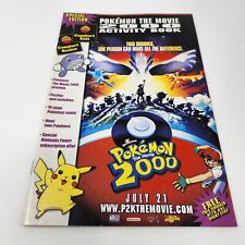 Pokemon The Movie 2000 Activity Book #1 Nintendo 2000 Comic Book Puzzles picture