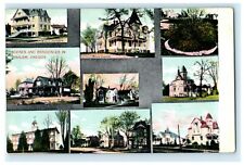 c1910 Residences in Salem Oregon OR Unposted Vintage Postcard picture