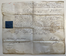 1823 Autograph John Barrow-William Johnstone Hope-Ramillies Ship-Navy Commission picture