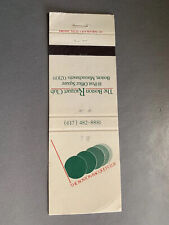 Vintage 1970s-1980s Boston Racquet Club Matchbook Cover Racquetball MA Vtg picture