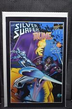 Silver Surfer / Rune #1 Marvel Malibu One Shot 1995 Living Tribunal Appears 9.4 picture
