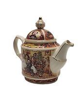 Charles Dickens “A Christmas Carol” Sadler England Porcelain Teapot picture