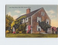 Postcard John Alden House Built 1653 Duxbury Massachusetts USA picture
