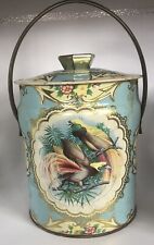 Vintage Murray-Allen Metal Canister, “Tropic” Design,Made In England picture