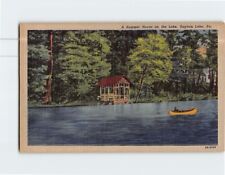 Postcard A Summer House on the Lake Saylors Lake Pennsylvania USA picture