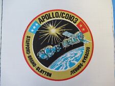 ASTP Beta Cloth Mission Patch, Image Measures 3 1/2