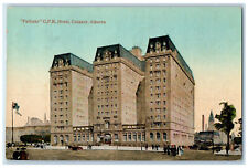 1917 Palliser C.P.R. Hotel Calgary Alberta Canada Antique Posted Postcard picture