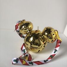 2021 Disney Parks Gold Mickey Icon Christmas Jingle Bell Light Up Sipper Cup NEW picture