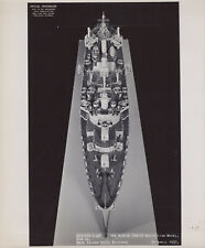 Mare Island Naval Shipyard USS NEREUS AS-17 Exhibition Model BOW ON 1948 Photo picture