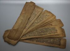 Real Tibet Old 19th Century Handwritten Buddhist Manuscript Sutra Lection 17P picture