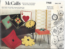Vintage 1955 McCall's Pattern #1968-Eight Pillow Slip Covers picture