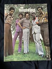 1973 The Temptations Concert Program picture