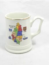 Weatherby Hanley Royal Falcon Stein Mug ST LUCIA West Indies, Stoke on Trent picture