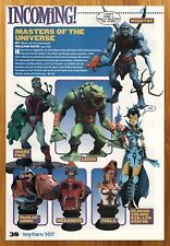 2005 NECA Masters of the Universe Figures/Busts Print Ad/Poster MOTU Webstor Art picture