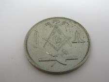 1963 Mason Coin Oakland Maine Messalonskee Lodge 113 AF&AM picture