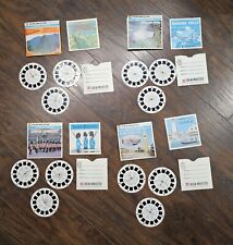 Lot 4 Vtg GAF Viewmaster Reels World Travel A656 B158 B183 B021 picture