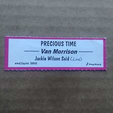 VAN MORRISON Precious Time/Jackie Wilson Said JUKEBOX STRIP Record 45 rpm 7