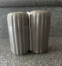Threshold Stoneware Salt & Pepper Shakers Grey - New picture