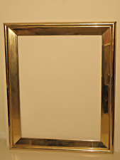 Vintage Large Golden Picture Frame Solid Wood 28