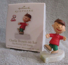 2010 Hallmark Keepsake Charlie Brown on Ice NIB  picture
