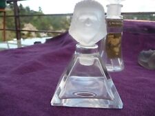 Vintage rare Bichara Egyptian Ramses Head Pyramid  Baccarat Perfume Bottle picture