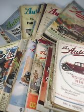 VINTAGE THE AUTOCAR Magazines 1930s 1940s 1950s SELECTION CHOOSE picture