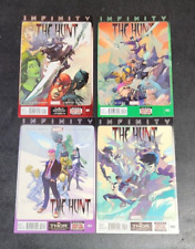 INFINITY : THE HUNT COMPLETE SET #1-4 WITH DIGITAL CODES MARVEL 2013 NICE picture