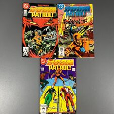 LOT OF 3 - The Doom Patrol Vintage DC Universe Comic Books Issue #1, 2, & 3 picture