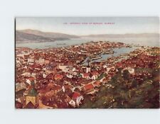 Postcard General View Of Bergen Norway picture
