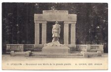 avallon, monument to the dead of the great war picture