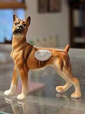Boxer Porcelain Dog Figurine Miniature Vintage Salt Shaker Japan ceramic picture