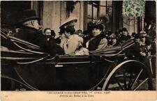 CPA AK PARIS Cavalcade Paris-Chartres 1906 Arrival of the Queens (700196) picture