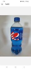 2021 Pepsi Blue Soda - Single Bottle (20oz) Rare And Hard To Find. Collectible  picture