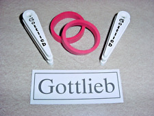 Gottlieb Pinball, Late Model, Flipper Plastics. 25972, Includes Fresh New Rings picture