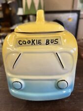 RARE Vintage 1950s Cookieville Bus Co. Cookie Jar Cardinal USA picture