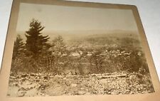 Rare Antique Victorian American Hill Side View Landscape Nature Cabinet Photo picture
