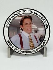 Office Space 2023 Police Week funny Challenge Coin overtime picture