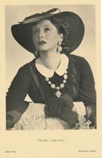 Zarah Leander Real Photo Postcard rppc - Swedish Singer and Film Actress picture