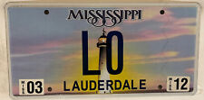 Vanity LO license plate Logan Loyd Louise Lola Lorenzo Lorraine Lois Lowe Lou MS picture