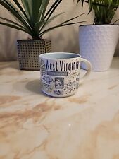 STARBUCKS West Virginia Mug Been There Series Across the Globe Coll 14oz picture