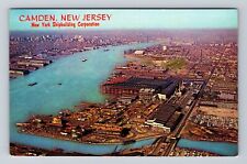 Camden NJ-New Jersey, New York Shipbuilding Corporation, Vintage Postcard picture