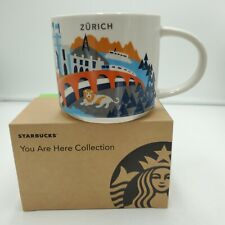 Starbucks Zurich YAH Mug Switzerland Alps Lion Watch Chocolate You Are Here picture
