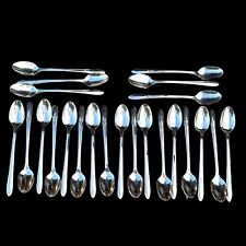 Vintage MCM Superior Stainless USA Set of 23 Teaspoons Long Iced Tea Spoons picture