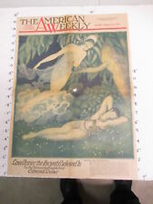 newspaper ad Mar 22 1931 Edmund Dulac Selene & Endymion cover only AW FULL picture