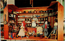 Vtg Old Country Store from Doll Museum Sand Lakes New York NY Unused Postcard picture