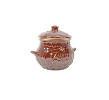 Ceramic Pot With The Inscription Very Tasty Vintage Kitchen Decor Decorative picture