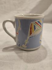 Vintage 1985 Hallmark Spring Fever Colorful Kite Coffee Mug picture