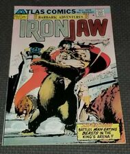 IRONJAW #2 (1975) Atlas Comics Neal Adams Cover Fighting Man-Eating Beasts picture