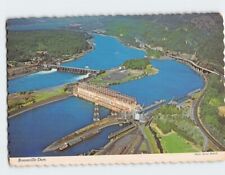 Postcard Bonneville Dam Columbia River Oregon-Washington USA North America picture