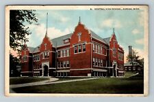 Adrian MI-Michigan, Central High School, c1920 Vintage Postcard picture